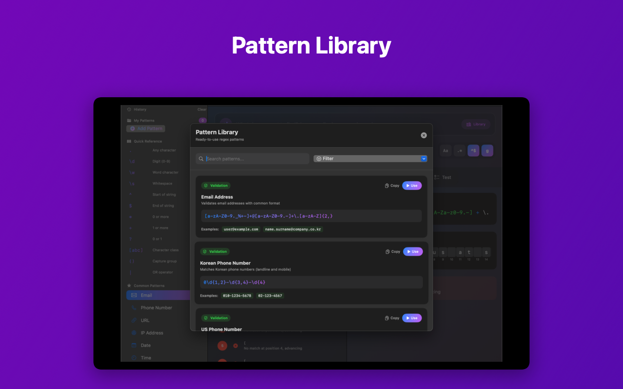 QuickRegex - Match Highlighting